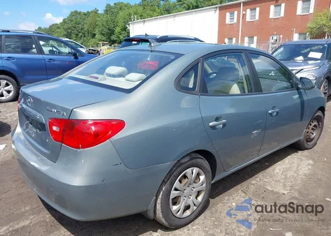 2009 Hyundai Elantra Gls z USA, uszkodzony, nr VIN KMHDU46DX9U751860
